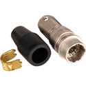 Hirose HR10A Series Small Push-Pull Connectors- Plug with Pin Insert (Panel Mount Solder Female)