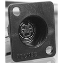 Recessed 4-Pin SVHS Solder Connector