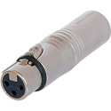 Neutrik NA3F5M XLR 3 Pole Female to XLR 5 Pole Male for Lighting (DMX) Applications


