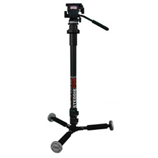 Steddiepod Handheld Camcorder Stabilizer w/Fluid Head & Swivel Handle