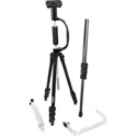 VariZoom VZ-CROSSFIRE-FPK Hybrid FlowPod Stabilizer/Tripod Combo for Cameras 1-7lbs w/ Low Flow Kit included