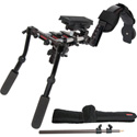 VariZoom VS-STINGRAY Ultimate Modular DSLR Support w/ Shoulder Brace; Shock Mount; 2 Handles; 15mm Rods; Pivot Brace; QR