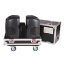 Gator G-TOUR-2X-K12 Tour style transport case for 2 QSC K12 speakers