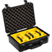 Pelican Case w/ Movable Dividers Black