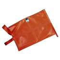 25 lb. Water Repellant Sandbag - Empty - Orange