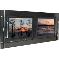 ikan RM8000 Dual 8 Inch Rackmount with 2 V8000T LCD Monitors