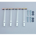 Chief PAC115 Metal Stud Anchor Kit; 4 Anchors