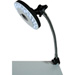 Delvcam 18 Inch Gooseneck LED Lamp with Clamp