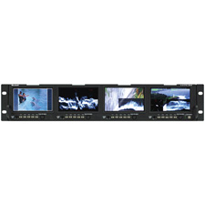 Marshall OR-434 Quad 4.3 Inch Broadcast LCD Rack Mount Monitor