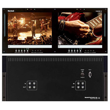 Marshall Electronics V-R102DP-2C Dual 10.4in LCD wtih 2 Composite Inputs Per Screen