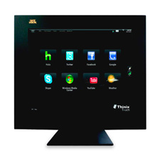 ToteVision LCD-1701TS 17 Inch Touchscreen LCD Monitor 1280x1024 with 250 Nit Brightness - VGA Only