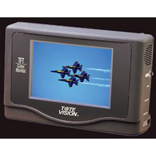 ToteVision LCD-410 4 In. LED Field Monitor w/Audio Battery Pk NTSC/PAL