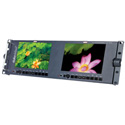 Datavideo TLM-702HD LED Backlit Dual Screen Monitor Unit