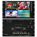 Marshall QV-171X-HDSDI 17 Inch Native HD Resolution LCD Rack Mount Monitor