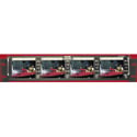 ToteVision LCD-400X4 Four-4 Inch LCD Monitors In 19in Rack