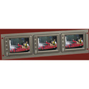 ToteVision LCD-501X3 Three 5 Inch LCD Monitors in 3U Rackmount