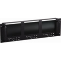 TV One LM-563R Triple 5.6in LCD Monitor w/Composite & S-Video Inputs