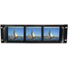 ToteVision LCD-560X3 Active Matrix 5.6 inch Triple Rack Mount LCD Monitors
