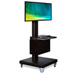AFC Industries XLCD Cart For Flat Panels 23-46in w/CPU Compartment