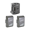 Anton Bauer ABP-900A 2 DIONIC 90 Batteries and 1 TWIN Charger
