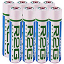 Lenmar R2GAAA8 Ready-To-Go Precharged NiMH Batteries -8 Pack AAA