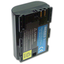 Switronix SL-E6 / LP-E6 Canon Type 7.4v 1800mAh Battery for Canon D5 MKII / D7