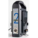 Bebob BE-VS2 2-Channel Simulataneous Li-Ion V-Mount Battery Charger with 75W Out