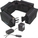 Bescor Slim Profile 8.6 Amp Hour 4-Pouch 12Volt Battery Belt
