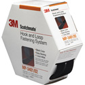3M Scotchmate MP3401/MP3402 Reclosable 1 Inch x 5 Yard Hook and Loop Fastener Boxed Black