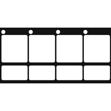 TV Storyboard Pads 4 Segments Per Page / 75 Sheets Per Pad