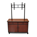 Wood Plasma TV Consol with Universal Mount
