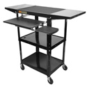 Adjustable Height Metal Cart