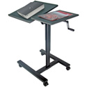 Luxor PS2633 23 - 33 Inch Adjustable Height Mobile Computer Workstation