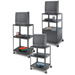 Da-Lite 7013 PixMate PM6-26 TV Cart 26H x 30W x 25D