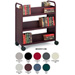 Bretford Mobile Book and Utility Truck with 6 Slant Shelves