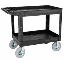 Rubbermaid 4520-10 Plastic Film/Video Camera Cart With 8in Pneumatic Wheels