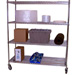 Mobile Chrome Shelving System With 5in Casters