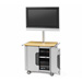 Bretford FPPC72V200 Flat Panel Cabinet Cart