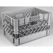 24 Quart Grey Plastic Milk Crate