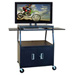 Buhl Industries PLCAB44E Wide Body Flat Panel TV Cart w/Locking Cabinet