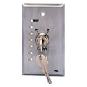Middle Atlantic USC-KL Remote Wallplate Keyswitch with LED Status Indicators