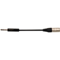 TecNec Patchadaps 1/4in 482 Plug To XLR Male
