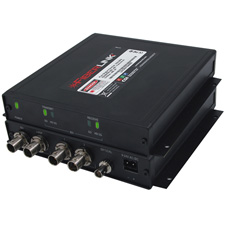 Fiberlink 3352-x7z Bidirectional 3G/HD/SD-SDI over Fiber Transceiver Series