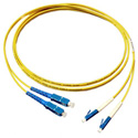 Fiber Instruments 8 SC to LC Fiber Cable (10Ft) Duplex/Multimode