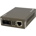 StarTech MCMGBSC055 1000 Mbps Gigabit Multi Mode Fiber Ethernet Media Converter