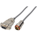 RS232 Command Cable - 
Amphenol DB9-Female to Tajimi 12 Pin Male for Sony Crane Trunk