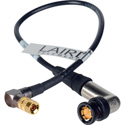 Laird Red One Video 3G SDI DIN RA 1.0/2.3 to BNC RA Adapter Cable Black - 1 Foot