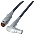 Laird 12V DC Power Adapter Cables - Right Angle Lemo 1B 6-Pin Female to Lemo 2B 6-Pin Male for Red Epic & Scarlet Cameras