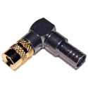 White Sands 3FPB90 1-Piece Right Angle 1.0/2.3 DIN Mini RG59 Connector