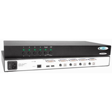 NTI SPLITMUX-DVI-4 DVI/VGA Quad Screen Multiviewer